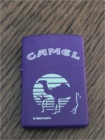 New Sealed Purple Camel Zippo Lighter