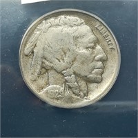 1929 S Buffalo Nickel 5C F12 ANACS