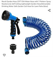 MSRP $20 Recoil Garden Hose & Sprayer