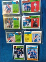 Wayne Gretzky cards from 82-83