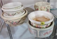 Various crockery type bowls
