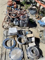 Qty (4) Pallets Misc. Valves, Hoses, Adapters