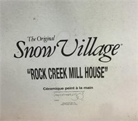 Dept 56 Snow Village "Rock Creek Mill House"