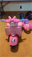 Minnie mouse 6V side car scooter