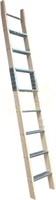 DIYHD ASR 120 Unfinished Pine Wood Ladder