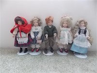 5 Dianna Effner dolls