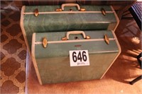 (2) Pieces of Vintage Luggage(R7)