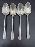 250 grams Sterling silver serving spoons
