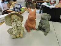 Resin & Ceramic Garden Figures