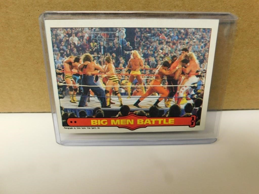 1985 Titan Sports Big Men Battle #68 Card