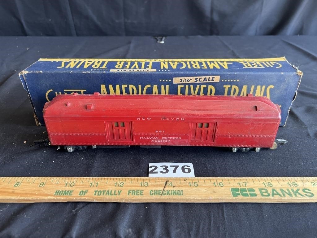 Antique American Flyer Train Car Original Box