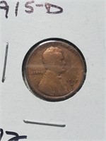 1915-D Wheat Penny