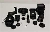 Chinon CE-4 35MM Camera & Accessories