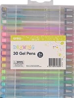 Anko 30 Gel Pens- Ages 3+

Kids can create