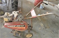Imperial chain drive tiller