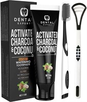 Activated Charcoal Teeth Whitening Toothpaste