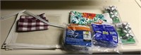 Assorted laundry room items