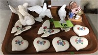 Butterfly and dove decor