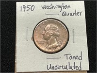 1950 Washington Quarter