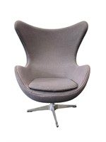 Arne Jacobsen Style Egg Chair MCM Style