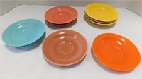 9 Fiesta Saucers,