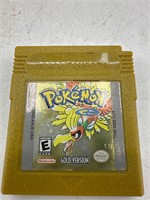 Nintendo game boy game Pokémon gold version