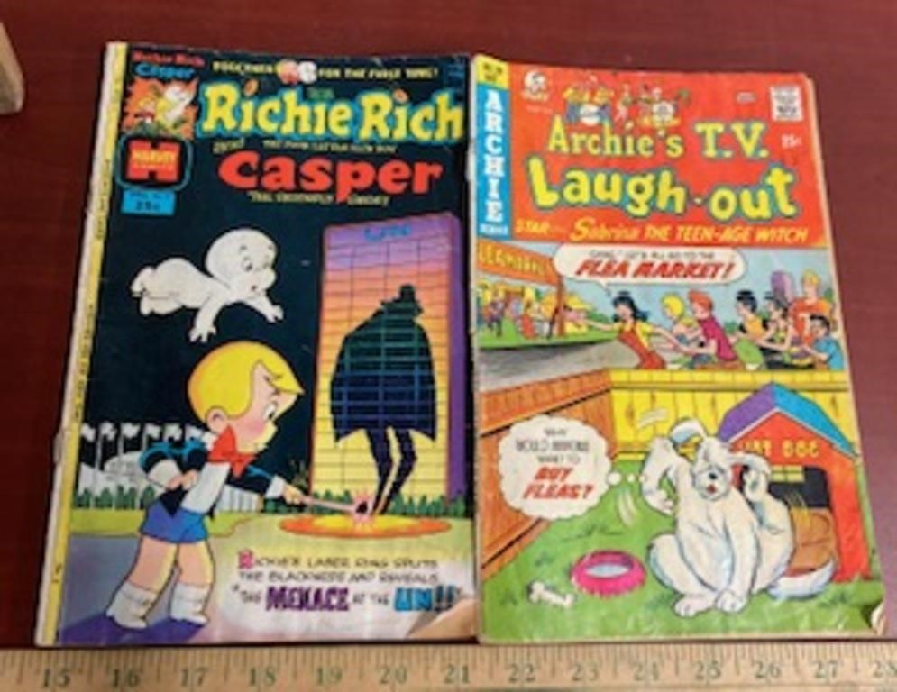 2 Vintage Comic Books#1