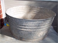 Galvanized Washtub 22 x 10