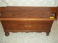 Walnut Chest 18 x 35 x 17