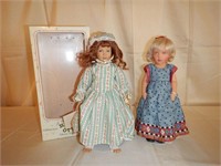 Two 12" dolls: