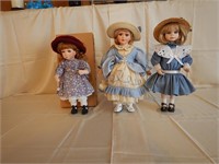 Ganz Doll by Linda Steele and two 18" dolls: