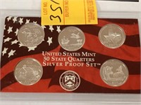 2004 silver proof set States