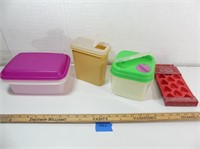 3 - Misc Storage Containers + ice cube tray