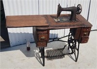 Standard treddle sewing machine rough shape