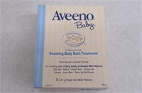 Aveeno Baby 5-Pk Soothing Bath Treatment, 21g