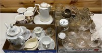 Tea Pots, Glasses, & Cups