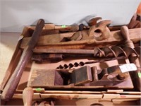 WOODEN PLANES AND OTHER TOOLS