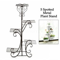 5 TIER METAL WIRE PLANT STAND