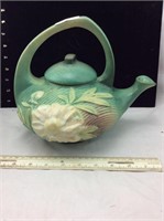 Beautiful Roseville Art Pottery Peony Tea Pot