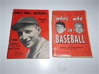 1940 & 53 Who's Who in Baseball