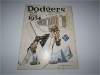 1954 LA Dodgers Yearbook