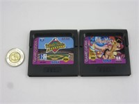 2 jeux SEGA Game Gear dont Aladdin