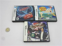 3 Jeux Nintendo DS dont Cars 2