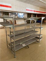 Industrial Rolling Shelving Unit