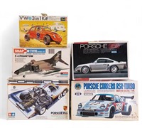 Porsche Model Kits and Others