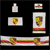 Vintage Porsche Flags, Banners, and Towels