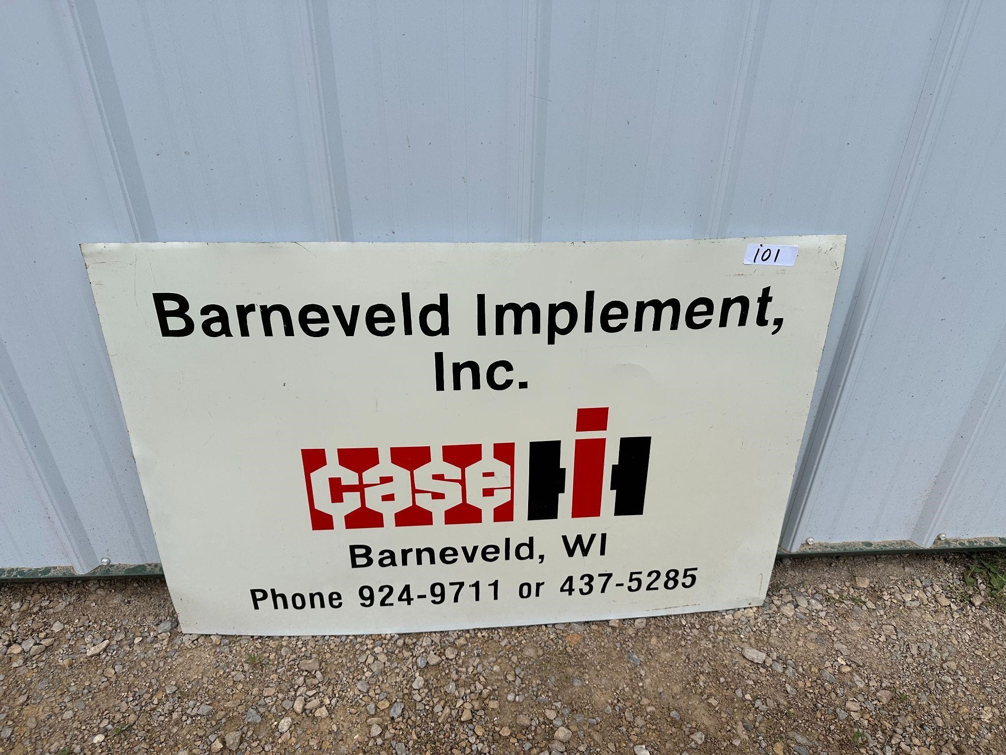 Barneveld Implement Case IH Sign