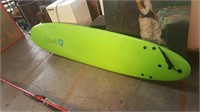 green surfboard