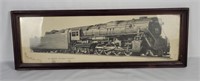 Framed Berkshire Type Freight Loco Art