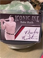 Iconic Ink Babe Ruth Fac Auto